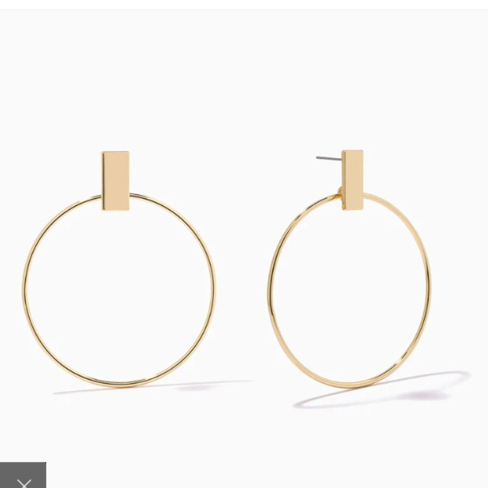 BN - Uncommon James - Washington Square Earrings - Gold